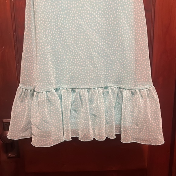 B. Smart Baby Blue Mid-length Dress - Picture 3 of 4